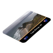 Cape Reinga & Maori Legends/Neuseeland Magnet (Linke Seite)