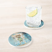 Cape San Blas Florida Beach Cat Getränkeuntersetzer (Seite)