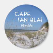 Cape San Blas Florida Beach Dunes Magnet (Vorne)