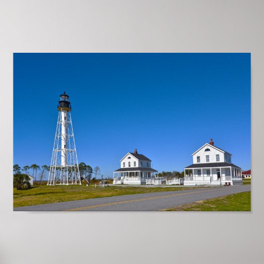 Cape San Blas, Florida, Leuchtturm, Florida Poster (Vorne)