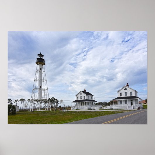 Cape San Blas, Florida, Leuchtturm, Florida Poster (Vorne)