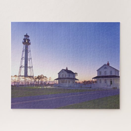 Cape San Blas Lighthouse, Port St. Joe, Florida Puzzle (Horizontal)
