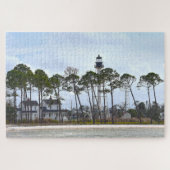 Cape San Blas Lighthouse, Port St. Joe, Florida Puzzle (Horizontal)