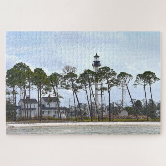 Cape San Blas Lighthouse, Port St. Joe, Florida Puzzle (Horizontal)