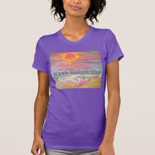 Cape San Blas Sonnenuntergang Beach Waves T-Shirt