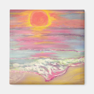 Cape San Blas Sunset Beach Magnet