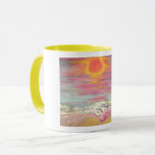 Cape San Blas Sunset Beach Tasse (Vorderseite Links)