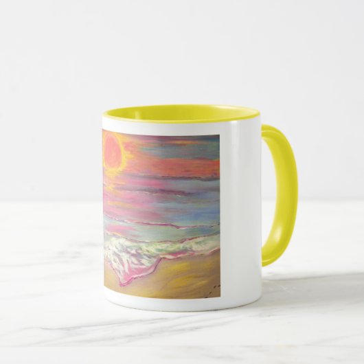 Cape San Blas Sunset Beach Tasse (VorderseiteRechts)