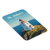 Cape Spear Leuchtturm Kanada Magnet (Rechte Seite)