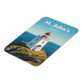 Cape Spear Leuchtturm Kanada Magnet (Linke Seite)