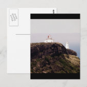 Cape Spear Lighthouse Postkarte (Vorne/Hinten)