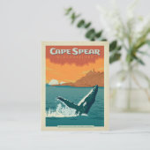 Cape Spear, Neufundland Postkarte (Stehend Vorderseite)