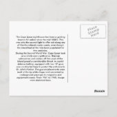 Cape Spear Postkarte (Rückseite)