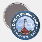 Cape St George Light Magnet (Vorderseite/Rückseite)