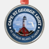 Cape St George Light Ornament Aus Metall (Vorne)