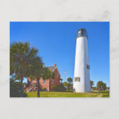 Cape St. George Lighthouse, Florida Postkarte (Vorderseite)