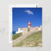 Cape St.Vincent Postkarte (Vorne/Hinten)
