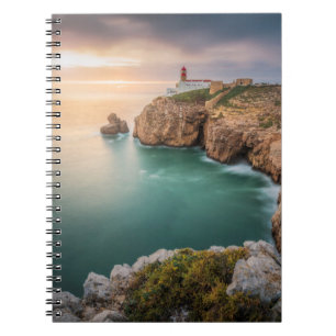Cape St. Vincent Sagres, Algarve, Portugal Notizblock