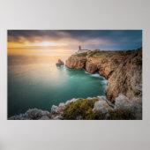 Cape St. Vincent | Sagres, Algarve, Portugal Poster (Vorne)