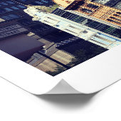 Cape Town Architecture Street View Poster (Ecke)