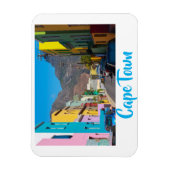 Cape Town Bo-Kaap Cityscape South Africa Magnet (Vertikal)