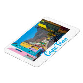 Cape Town Bo-Kaap Cityscape South Africa Magnet (Linke Seite)