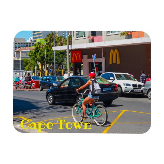 Cape Town Cityscape Architecture South Africa Magnet (Horizontal)