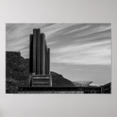 Cape Town Cityscape Table Mountain Südafrika Poster (Vorne)