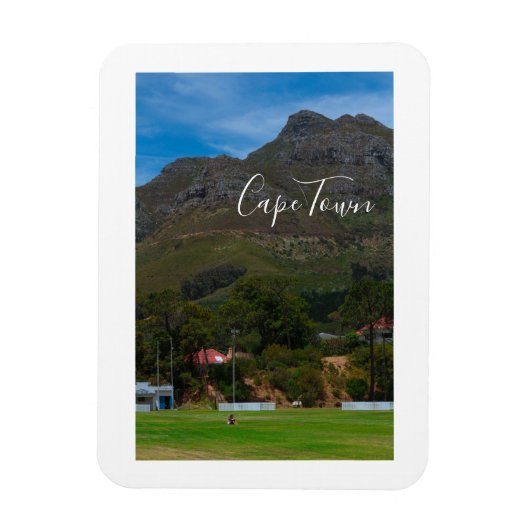 Cape Town Devil's Peak Oranjezicht Südafrika Magnet (Vertikal)