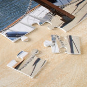 Cape Town-Hafen und Tabellen-Berg Puzzle (Seite)