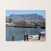 Cape Town-Hafen und Tabellen-Berg Puzzle (Horizontal)