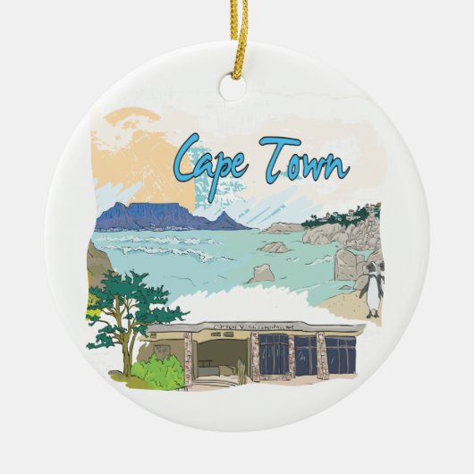 Cape Town Keramikornament (Vorne)