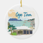 Cape Town Keramikornament (Hinten)