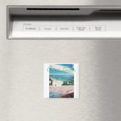 Cape Town Lion's Head Beach Collage Magnet (In Situ (Geschirrspüler))