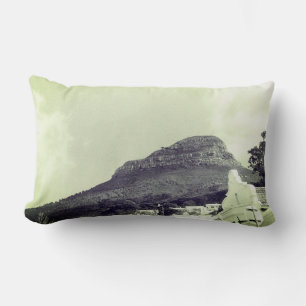 Cape Town Lion's Head Film Foto Throw Kissen