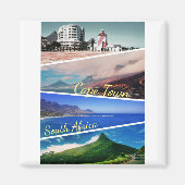 Cape Town Lion's Head Landscape Collage Magnet (Vorne)