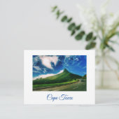 Cape Town Lion's Head Landschaft Postkarte (Stehend Vorderseite)