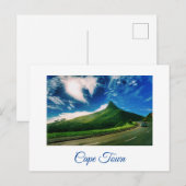 Cape Town Lion's Head Landschaft Postkarte (Vorne/Hinten)