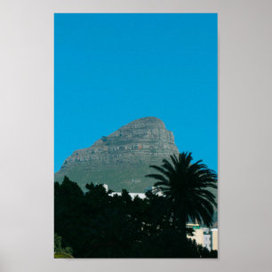 Cape Town Lion's Head Mountain ZA Südafrika Poster