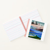 Cape Town Lion's Head Ocean Collage Notebook Notizbuch (Innenseite)