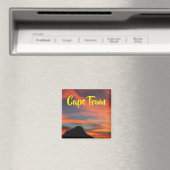 Cape Town Lion's Head Sunset View Magnet (In Situ (Geschirrspüler))
