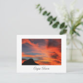 Cape Town Lion's Head Sunset View Postkarte (Stehend Vorderseite)