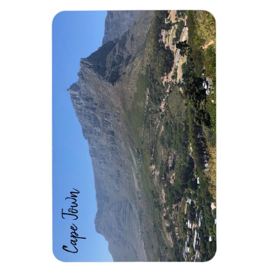 Cape Town Mountain Magnet (Vertikal)