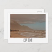 Cape Town Ocean Waves Beach Camps Bay Postkarte (Vorne/Hinten)