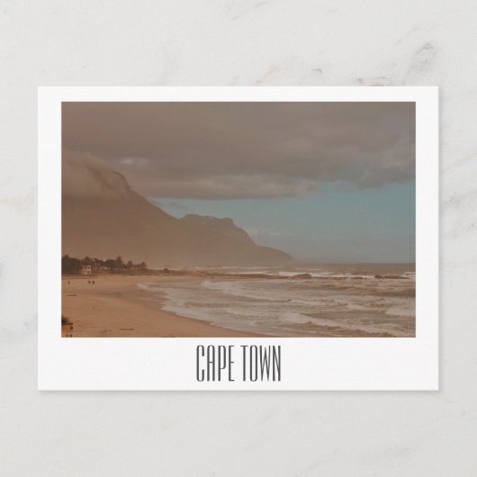 Cape Town Ocean Waves Beach Camps Bay Postkarte (Vorderseite)