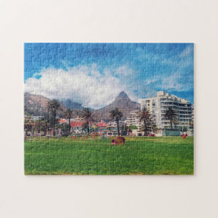 Cape Town Sea Point Lion's Head View Puzzle