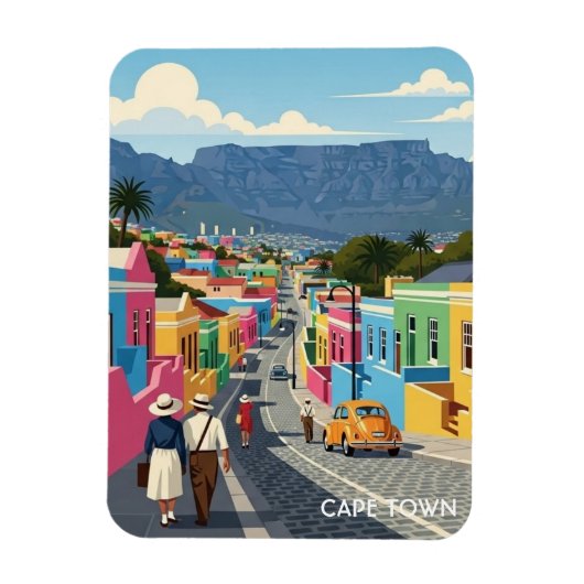 Cape Town South Africa Magnet (Vertikal)