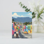 Cape Town South Africa Postkarte (Stehend Vorderseite)