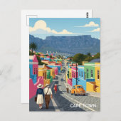 Cape Town South Africa Postkarte (Vorne/Hinten)
