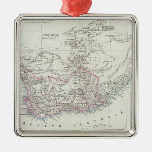 Cape Town, Südafrika 2 Ornament Aus Metall (Vorne)